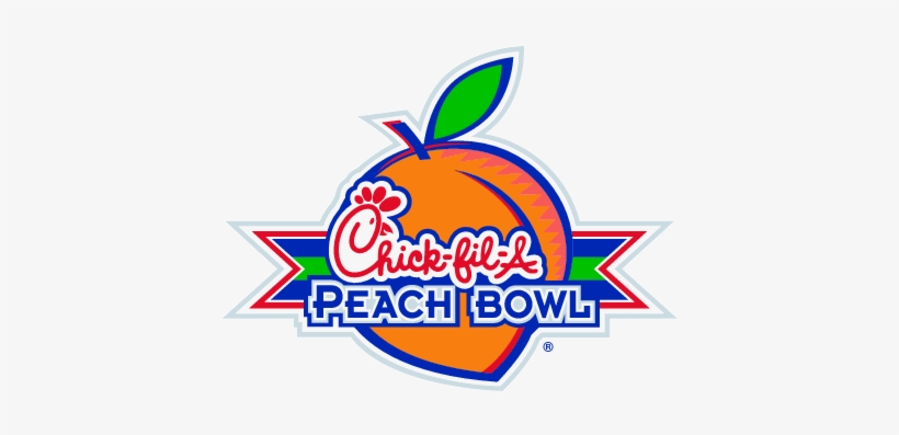 Chick Fil A Peach Bowl - Chick Fil A Peach Bowl Logo, transparent png