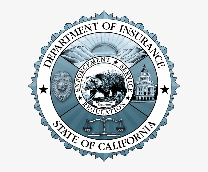 California Low Cost Auto - Department Of Insurance Seal, transparent png