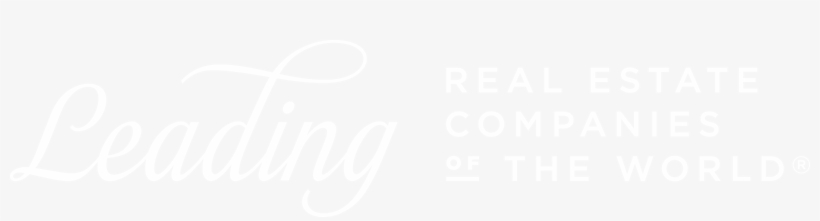 Relo Quality Certification Logo Leading Re Logo - Leading Real Estate Companies Of The World White Logo, transparent png