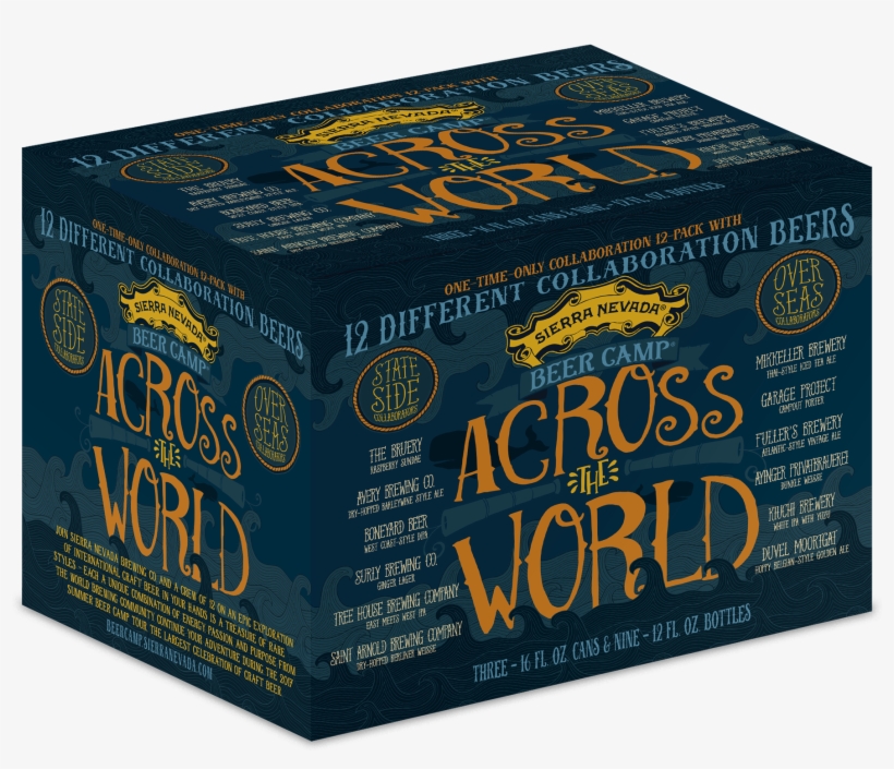 Sierra Nevada Has Collaborated With Breweries Around - Sierra Nevada Beer Camp Beers Across The World Variety, transparent png