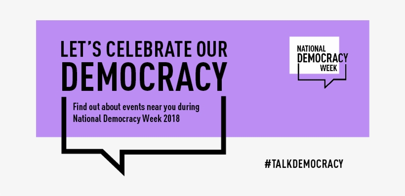 2 Jul - National Democracy Week Logo, transparent png