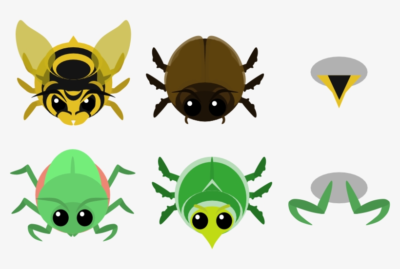 Mantis/giant Flower Beetle - Mope Io Praying Mantis, transparent png