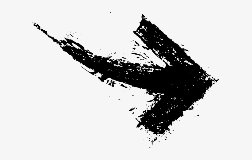 Free Download - Grunge Arrow Png, transparent png