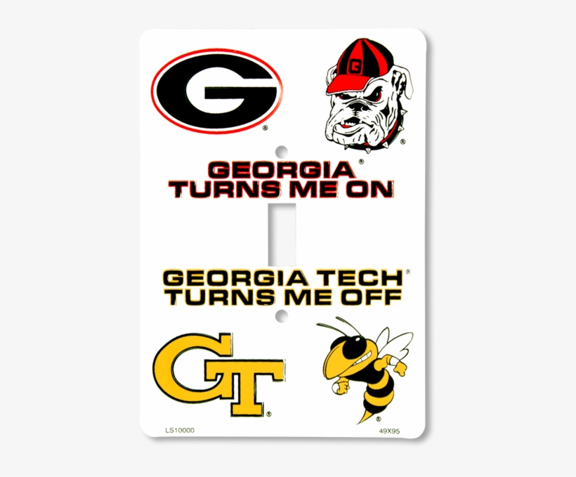 Georgia Turns Me On, Georgia Tech Turns Me Off Light - Georgia Tech, transparent png