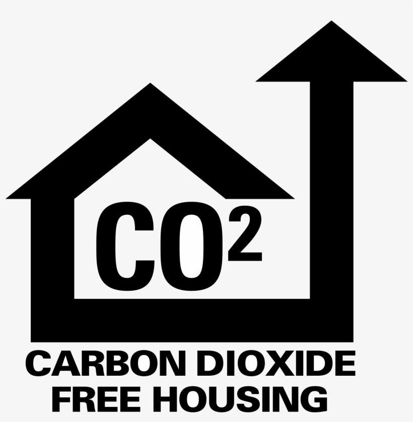Carbon Dioxide Free Housing Logo Png Transparent - Carbon Dioxide Vector, transparent png