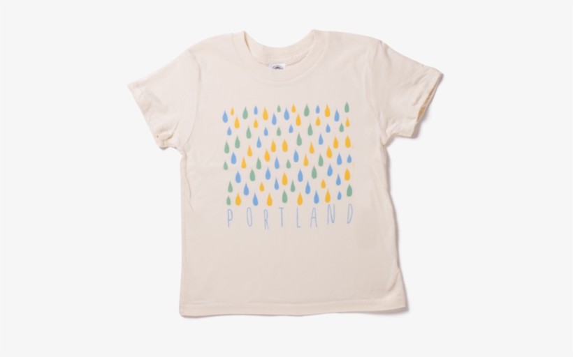 Portland Rain Color Kids Tee - Portland, transparent png