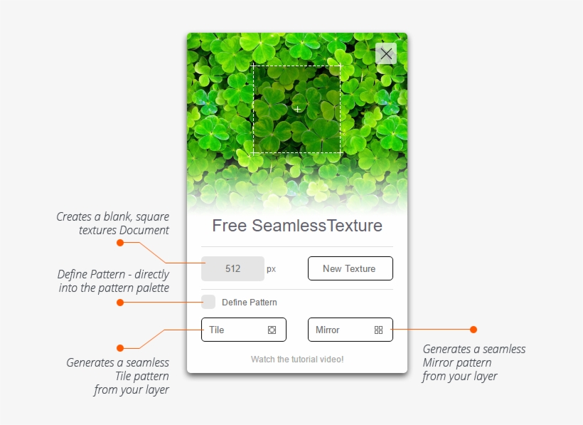 It Generates With Just One Click A Seamless Pattern - Special Effects, transparent png
