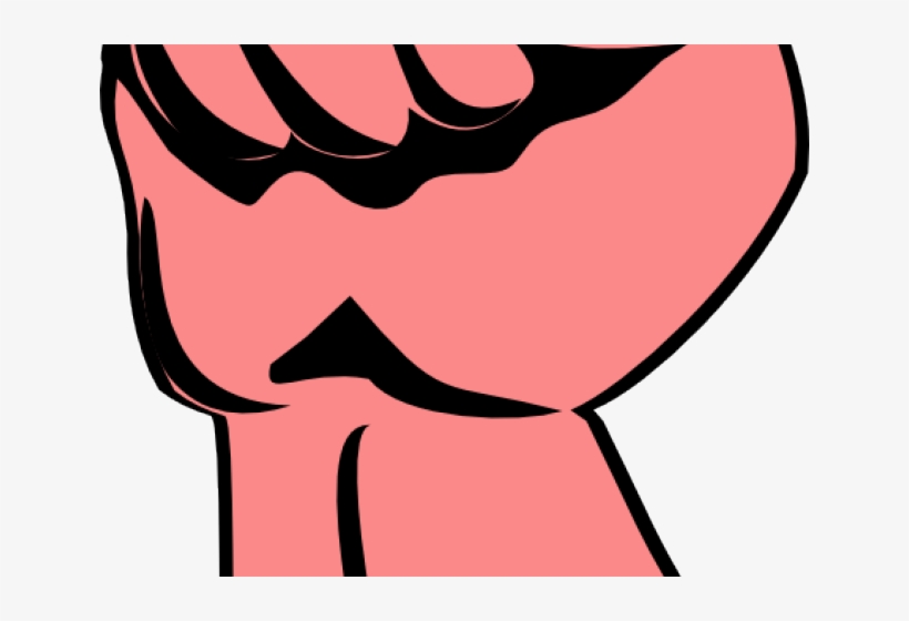 Fist Clipart Cartoon - Clip Art, transparent png