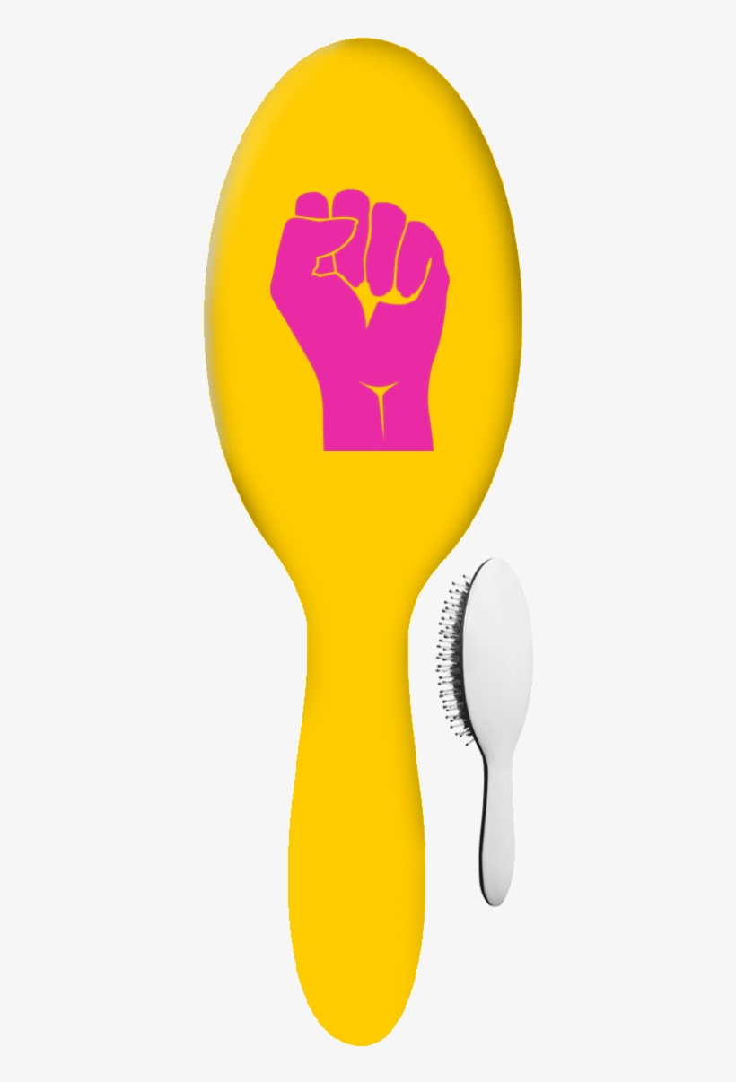 Clenched Fist Hb Hair Brush, transparent png