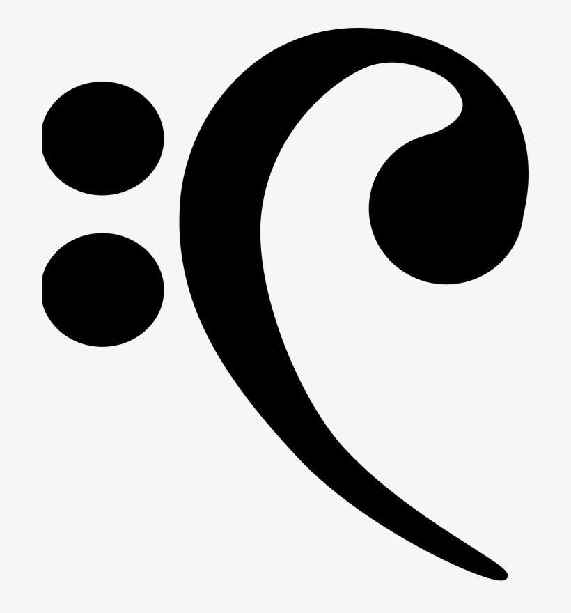 Bass Clef Staff Clipart - Staff, transparent png