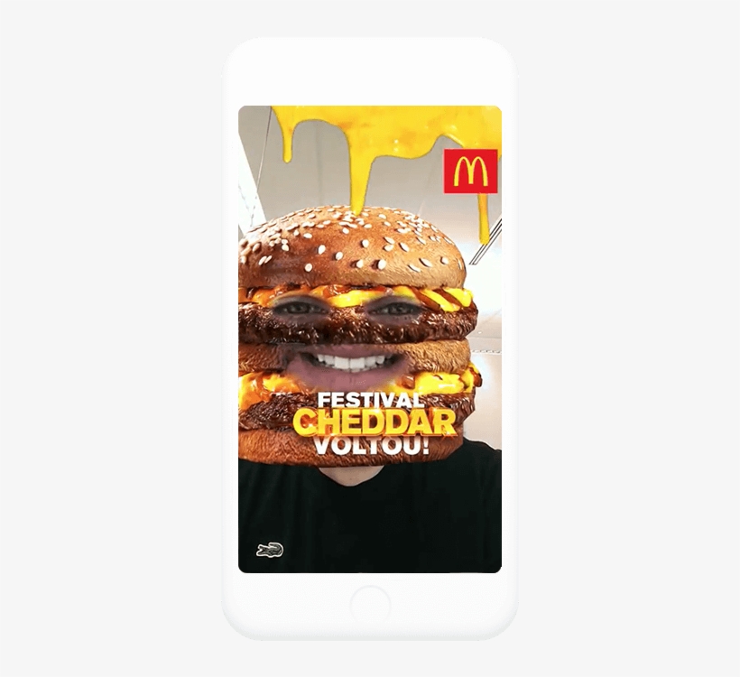 Discover - Mcdonalds Snapchat Lens, transparent png
