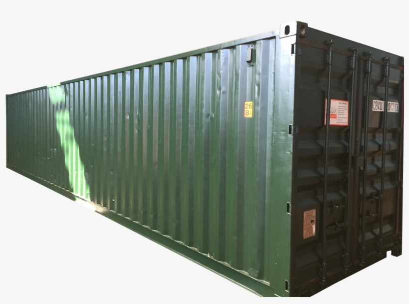 1 - Shipping Container, transparent png
