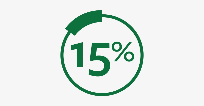 “we've Saved 15% In Resources Across Our Team” - Circle, transparent png