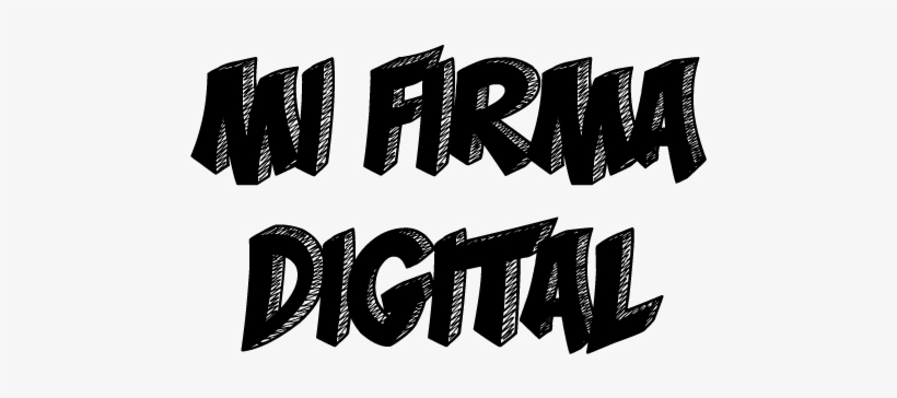 Firma Al Final De Cada Post - Signature, transparent png