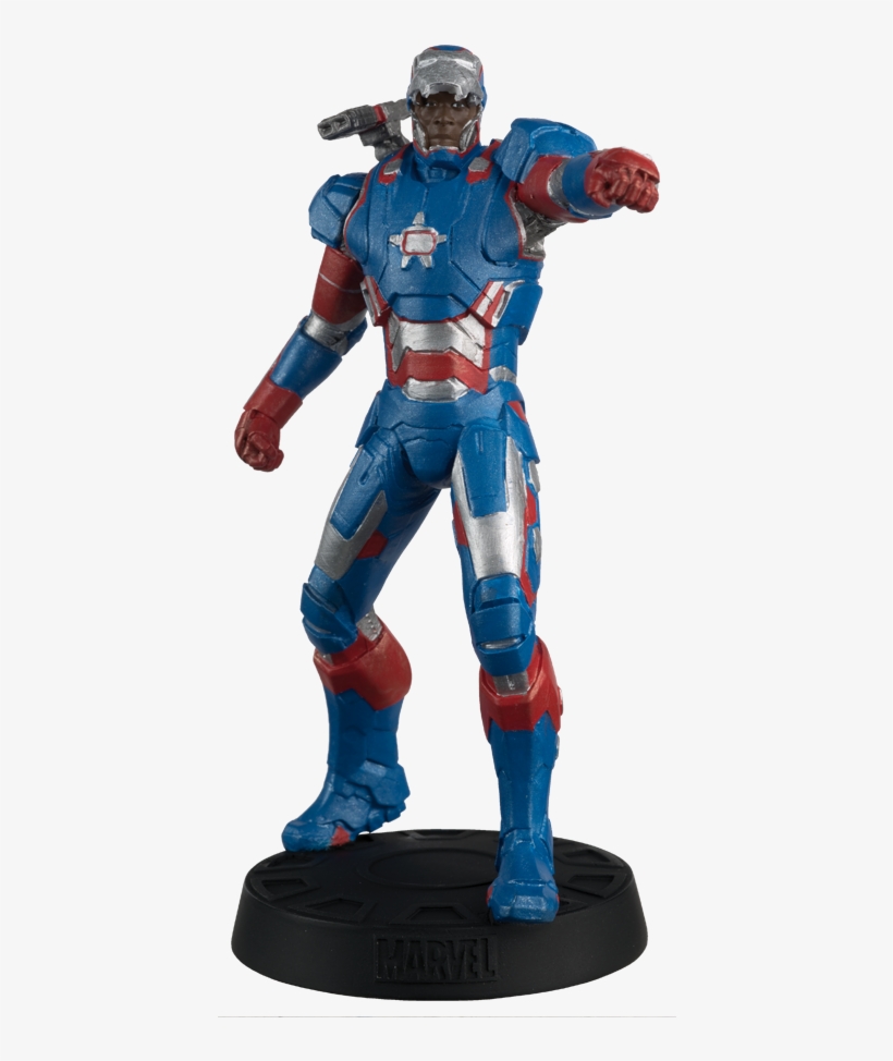 Eaglemoss Iron Patriot - Action Figures Marvel Movie Collection, transparent png