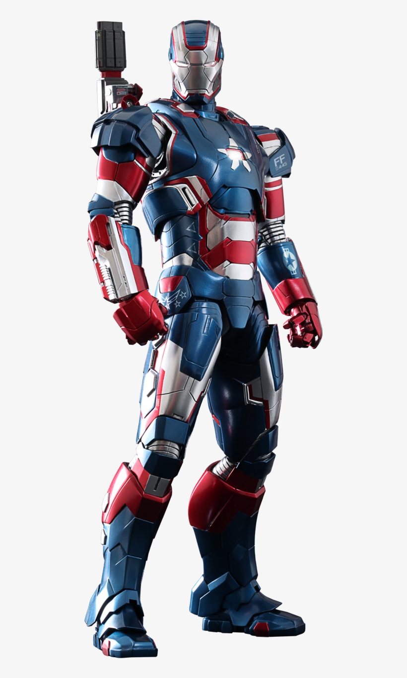 Hot Toys Iron Patriot Sixth Scale Figure - Marvel Iron Patriot, transparent png