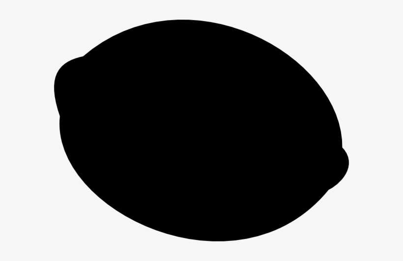 Lemon Black Clip Art At Clker - Black Circle No Background, transparent png