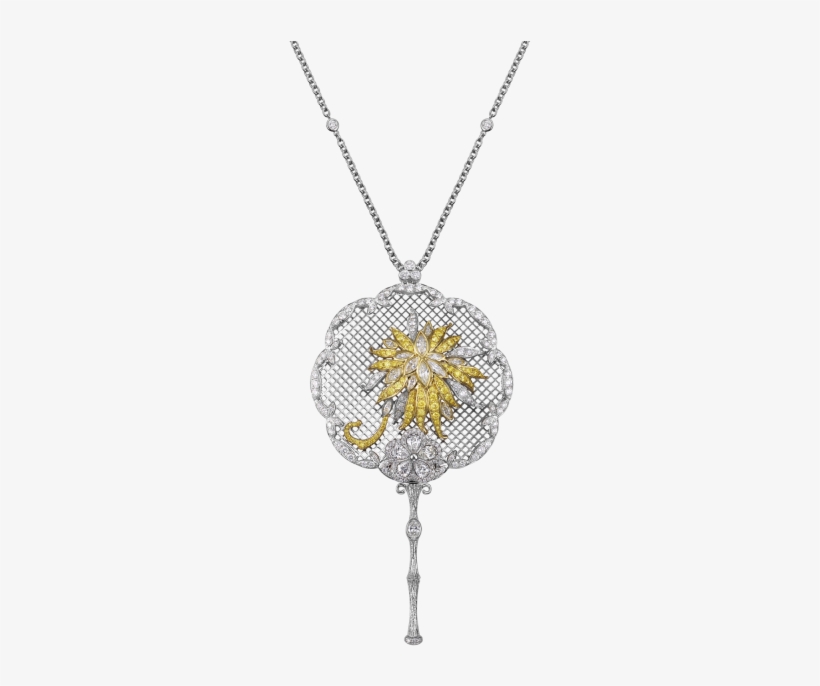 Fancy Yellow Diamond Necklace - Locket, transparent png