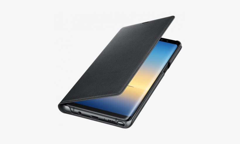 Samsung Galaxy Note 8 Ef-nn950pbegww Led View Cover - Samsung Galaxy Note 8 Flip Cover, transparent png