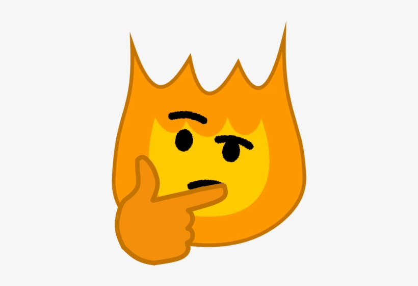 Thinking Firey - February 22, transparent png