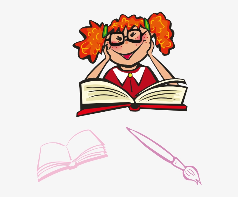 Cute Studying Clip Art, transparent png