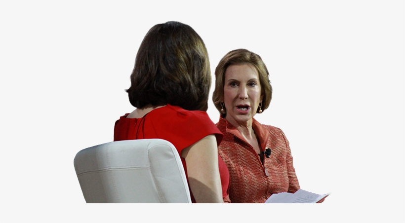 Carly Fiorina Decries Federal Education Bureaucracy, - Sitting, transparent png