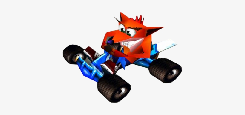 Crash Team Racing Crash Bandicoot In-kart - Crash Team Racing Crash Bandicoot, transparent png