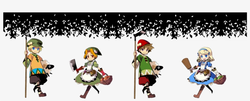 Farmers - Etrian Odyssey Iii Characters, transparent png