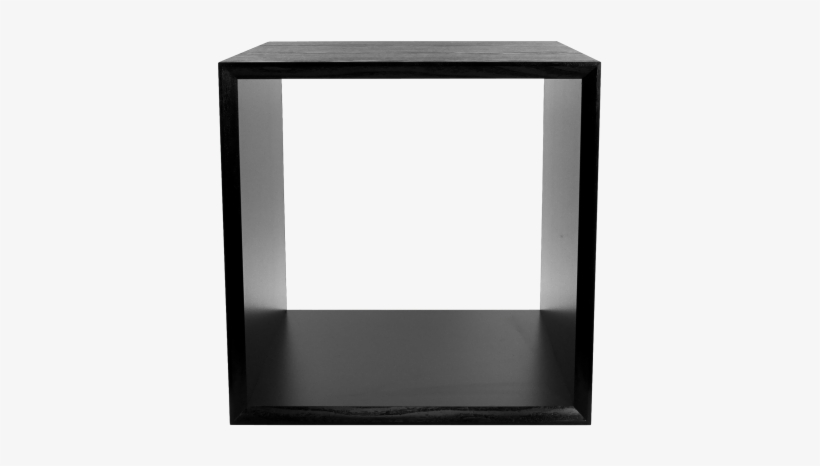 Black Open Mod Box - Shelf, transparent png