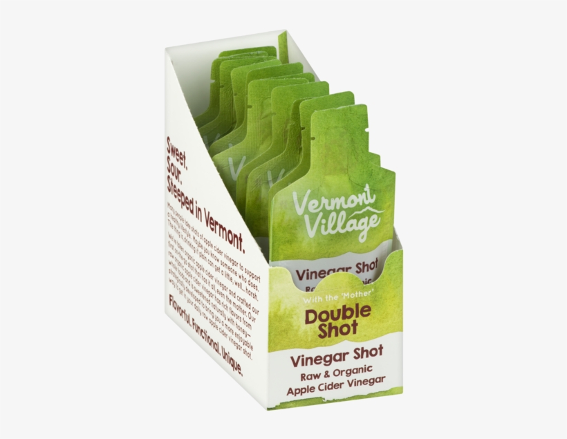 Double Shot Box - Apple Cider Vinegar, transparent png