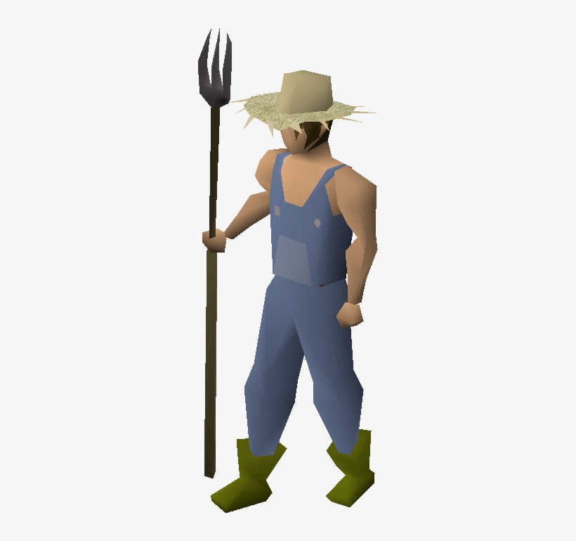 Fred The Farmer - Runescape Farmer, transparent png