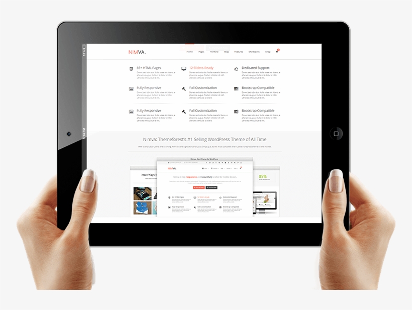 Previous - Ipad In Hand Png, transparent png