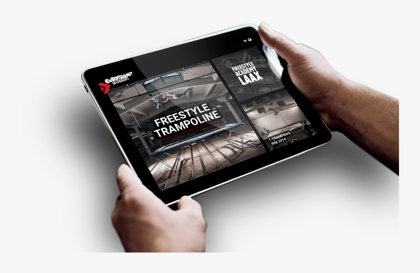[%content Slider Freestyle Logo Alt%] Picture Of Two - Black Man Holding Ipad, transparent png