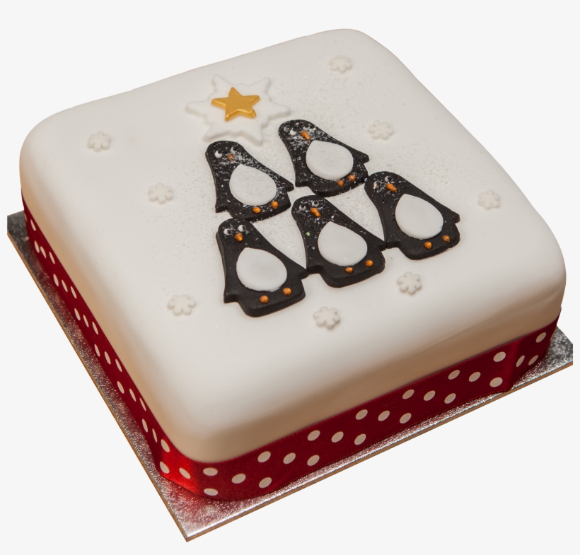 8 Penguin Cake - Baking, transparent png