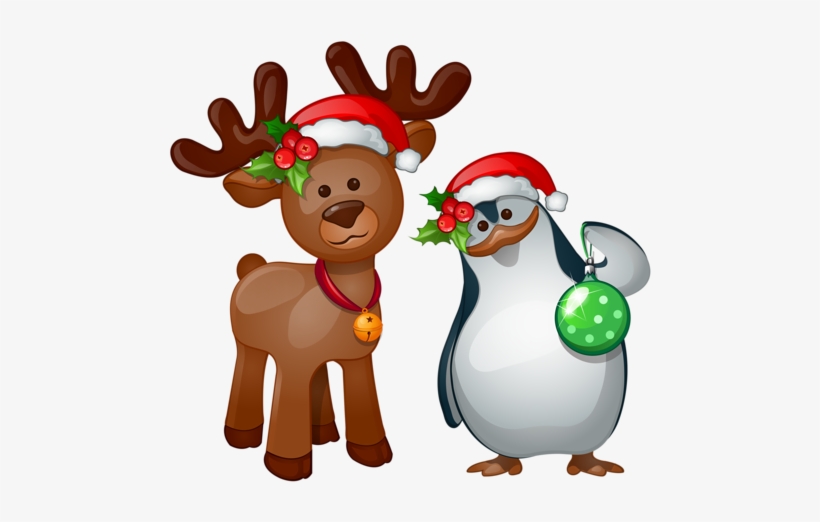 2016 Merry Christmas And Happy New Year Vector Background - Rudolph Reindeer Png, transparent png