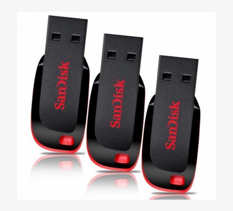 Pendrive 8gb Sandisk - Sandisk Cruzer Blade, transparent png