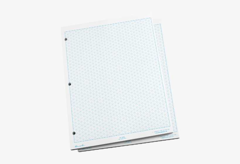 Isometric Grid Pad - Rite In The Rain 1190 Grid Sheets - Isometric, transparent png