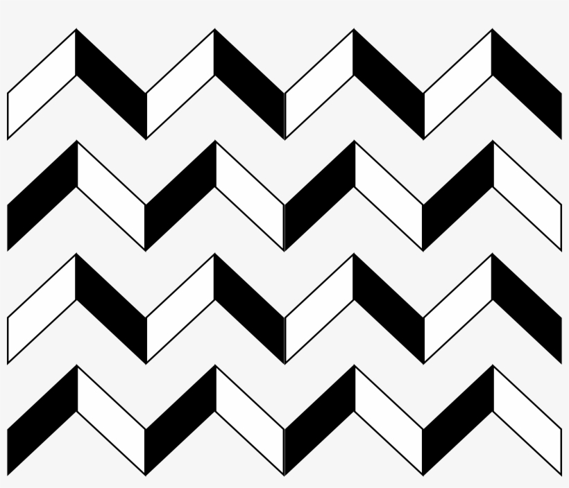Brush Strokes Royalty Free Vector Clipart Image Of Zig Zag
