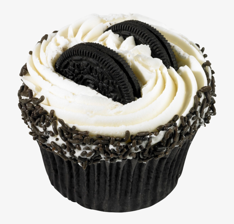 Oreo Cupcakes Png, transparent png