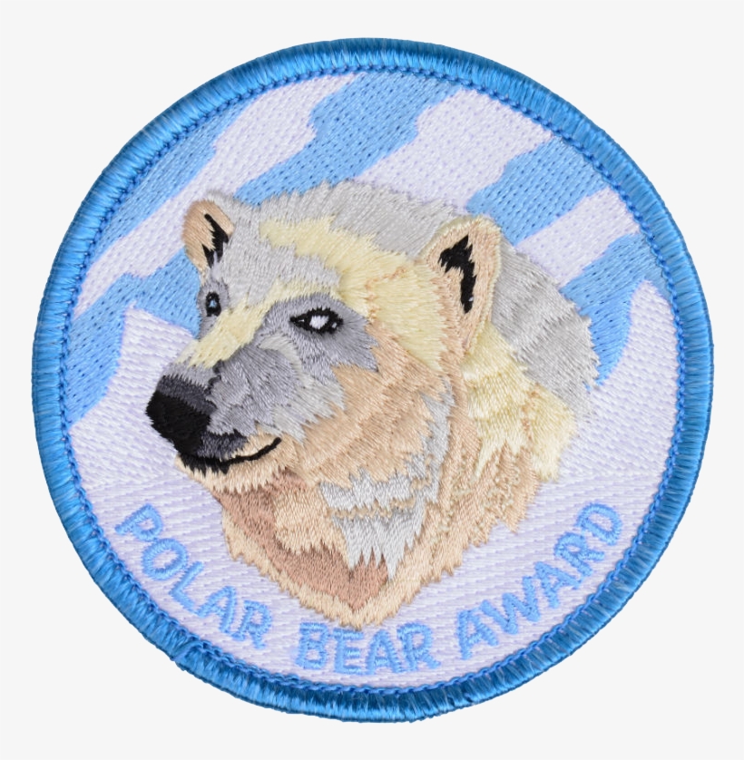 Polar Bear Patch - Polar Bear, transparent png