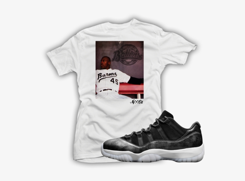 Michael Jordan Baron 11 Low Tee - Rose Gold Jordan Shirt, transparent png