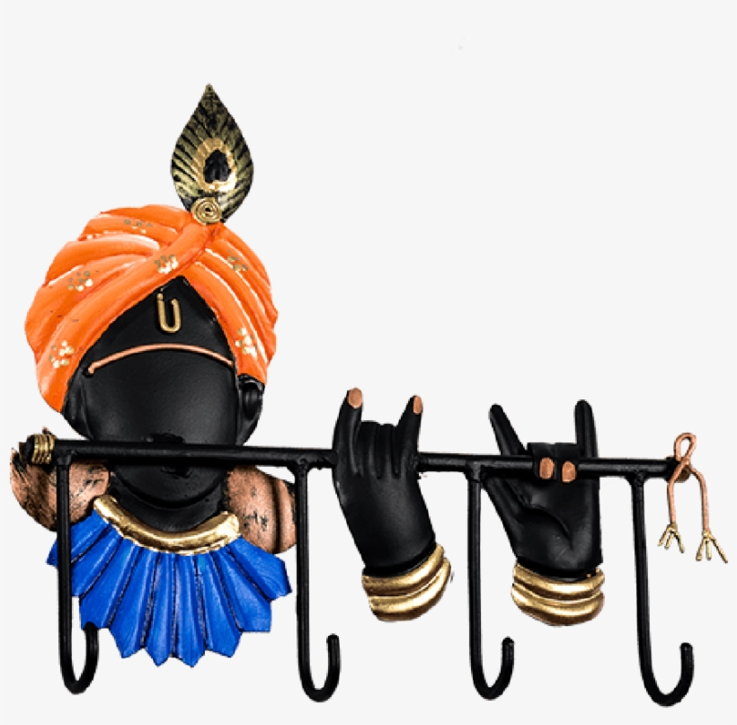 Shri Krishna Images Hd Png - Krishna With Flute Png, transparent png