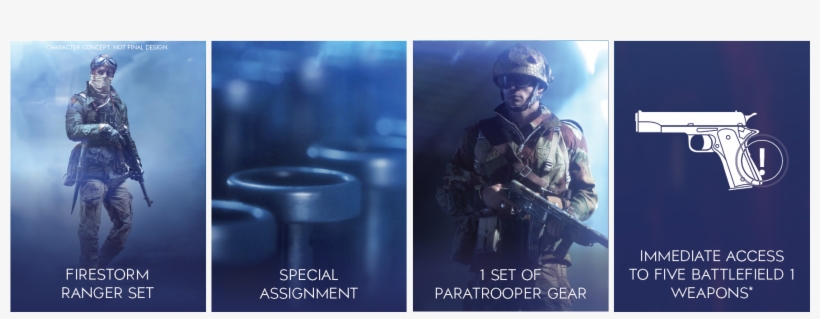 Pre-order Battlefield V To Get The Enlister Offer - Battlefield V Firestorm Ranger Set, transparent png