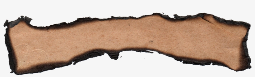 13 Burnt Paper Label Banner - Burnt Banner, transparent png