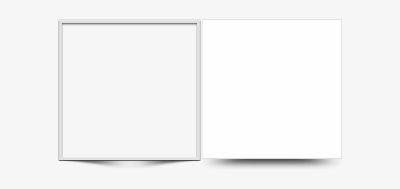 09 Jun 2016 - White Square Frame Png, transparent png