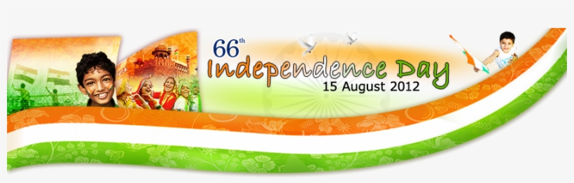 Indian Independence Day Banner, transparent png