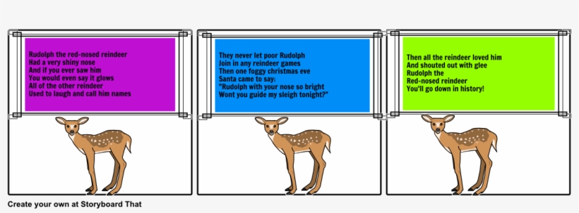 Rudolph The Red-nosed Reindeer - Roe Deer, transparent png