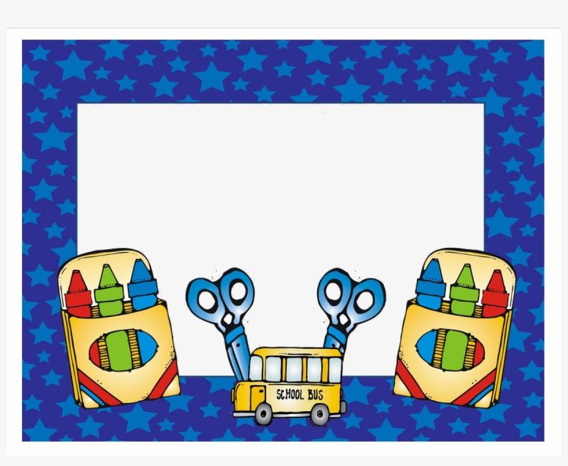 School Png Picture Frame - Anaokulu Katılım Belgesi Örneği 2018, transparent png