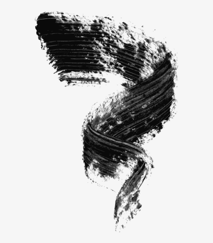 Clipart Transparent Stock Belashed All In One Janecosmetics - Black Mascara Swatch Png, transparent png