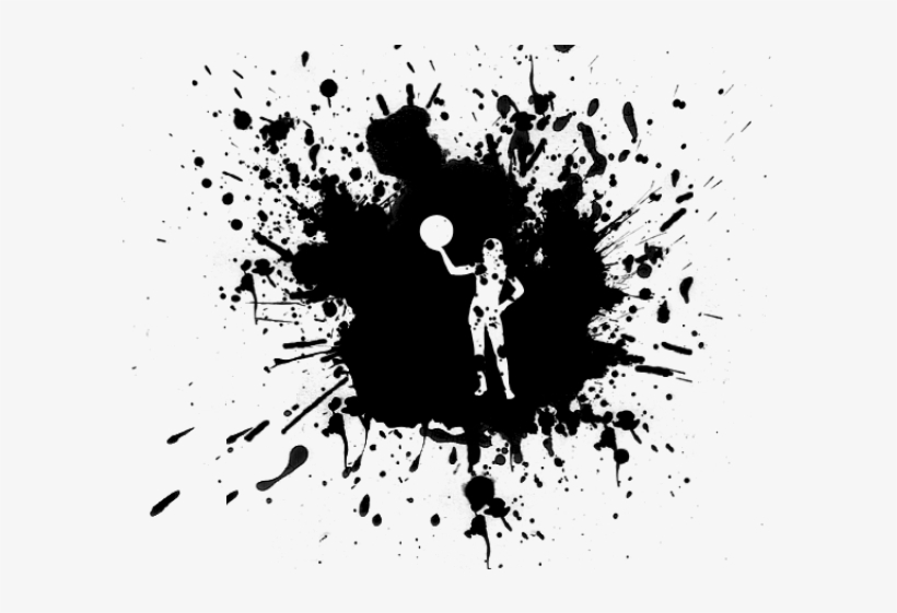 Cool Clipart Volleyball - Paw Prints In Paint, transparent png